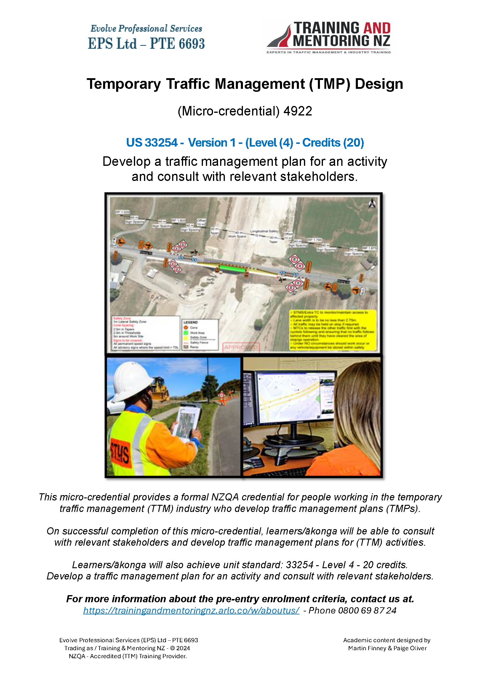 4922 - Temporary Traffic Management Design