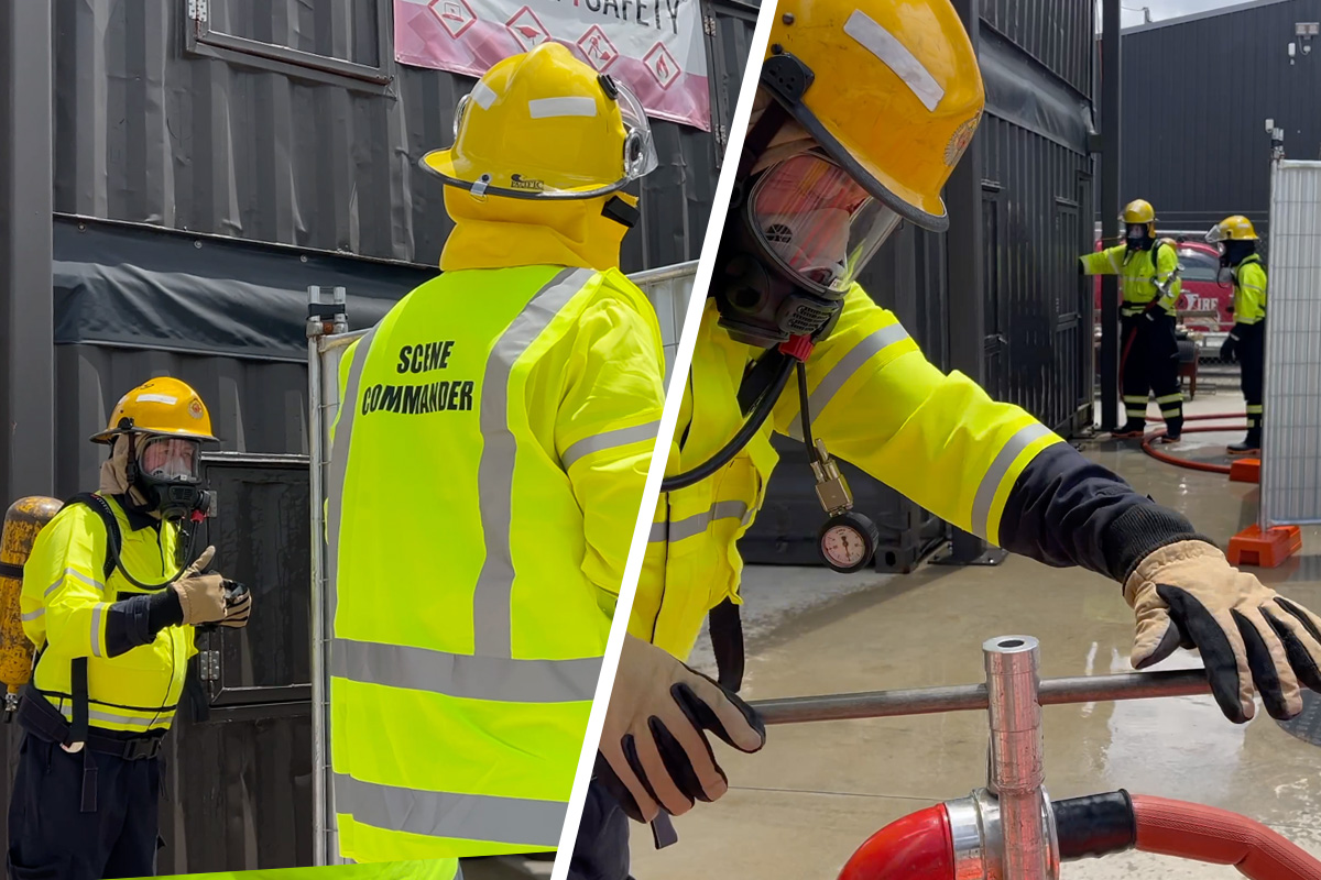 Advanced Training in Fire Fighting