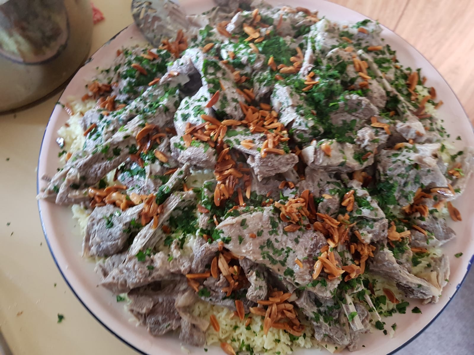 PALESTINIAN COOKING: MANSAF