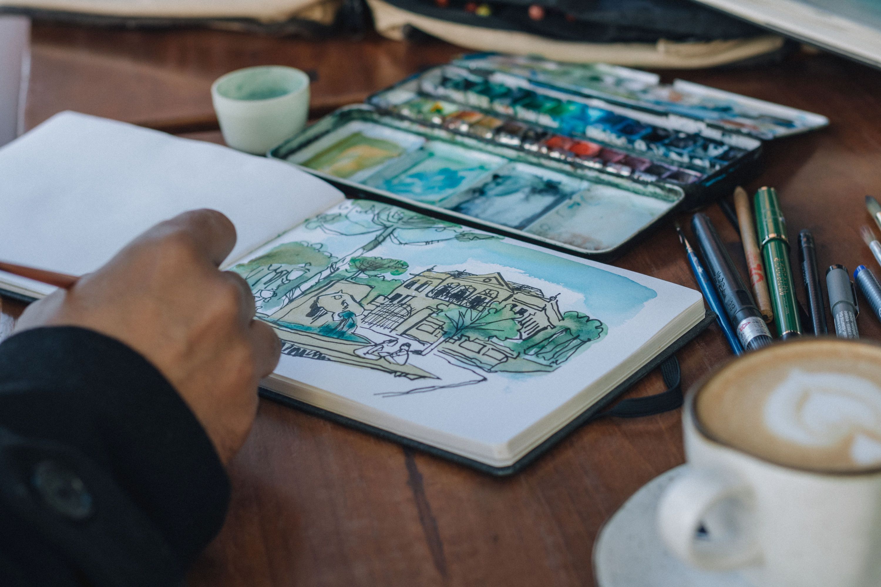 ART JOURNALLING FOR WELLBEING