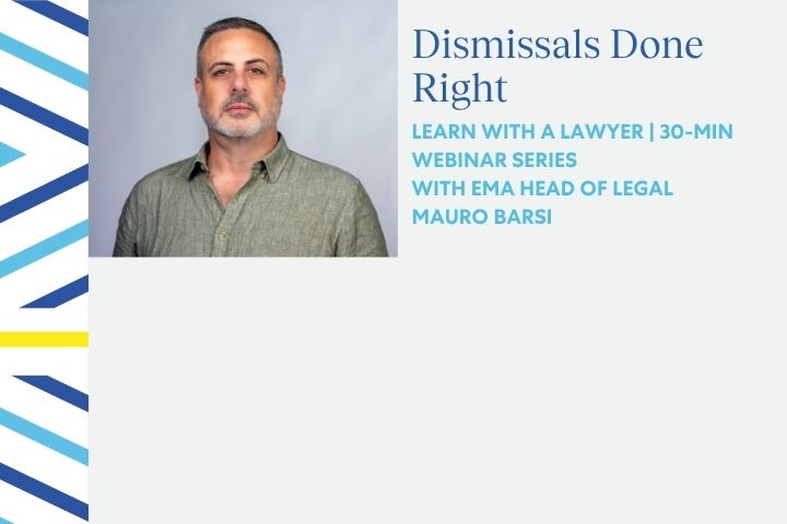 The Learn with a lawyer: Dismissals Done Right Bundle