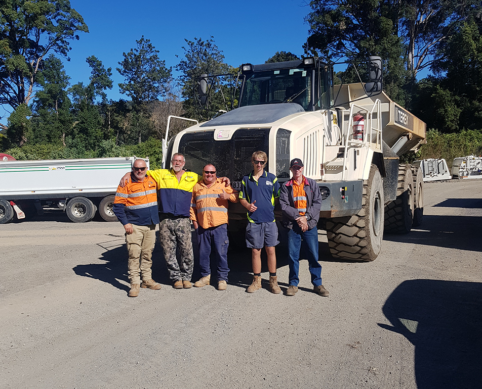 Articulated Haul Truck Operations